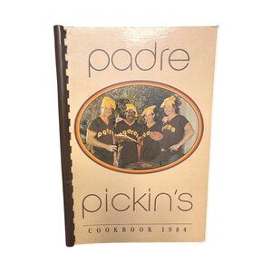 Padre Pickins Cookbook 1984  San Diego MLB Baseball Garvey Gossage Gwynn spiral